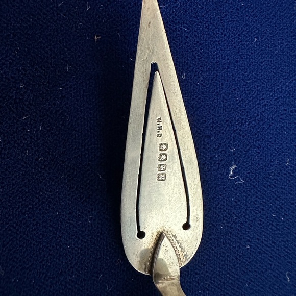 Vintage RARE 1930-40’s Silver Trowel Bookmark-Birmingham England-WH Collins & Co - Picture 4 of 6